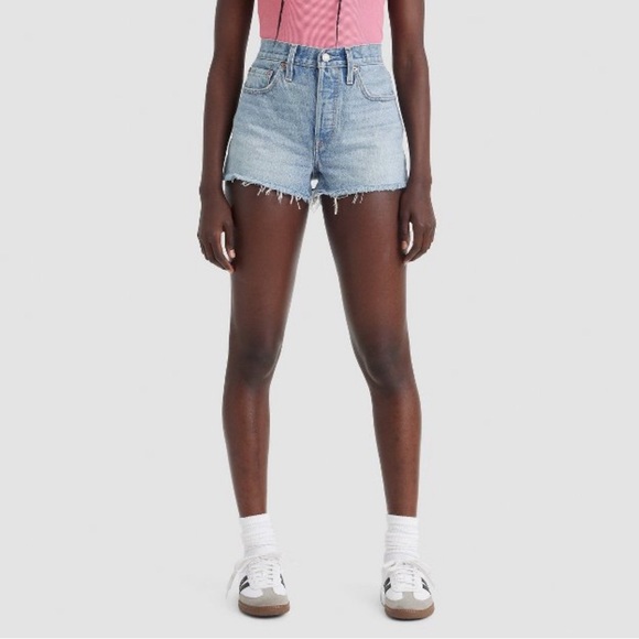Levi's Pants - Levi's  High-Rise 501 Original Button-Fly Shorts in Micro Vibes Size 29 NWT